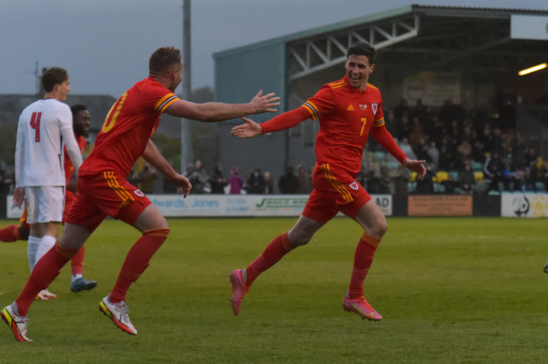 Wales C 4-0 England C: Cymru Premier triumphs over National League on memorable night for Dragons