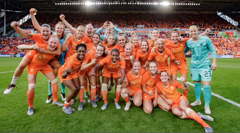 dutch women's soccer jersey