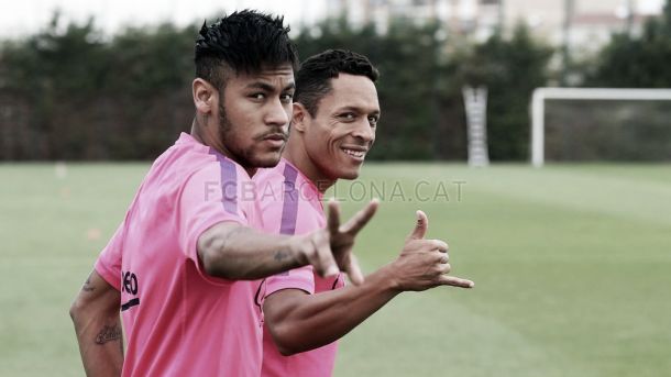 Neymar ya entrena con normalidad