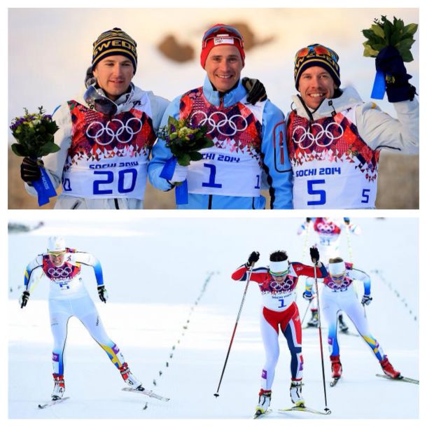 Noruega copa lo más alto del podio en esquí de fondo