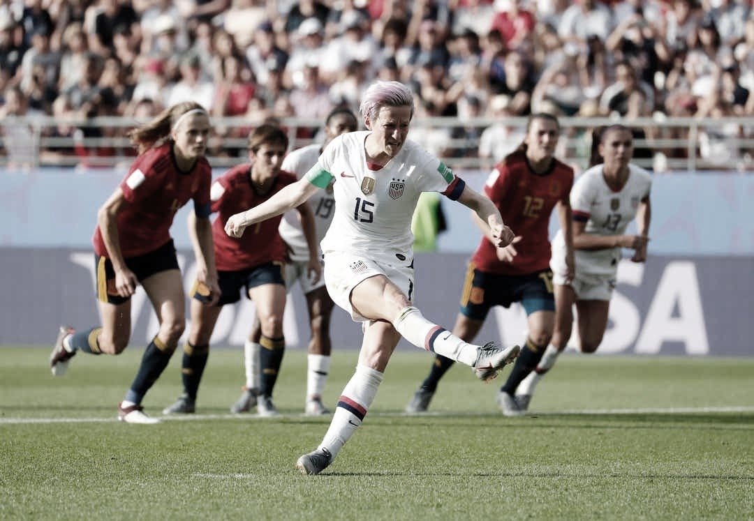 2019 FIFA Women's World Cup: Megan Rapinoe brace from the spot leads USA over Spain