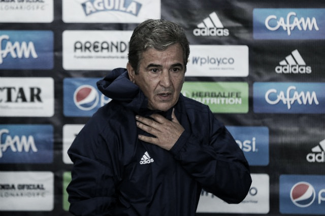 Jorge Luis Pinto: "Tuvimos la opción más clara del partido y no la convertimos" Jorge Luis Pinto: "Tuvimos la opción más clara del partido y no la convertimos"