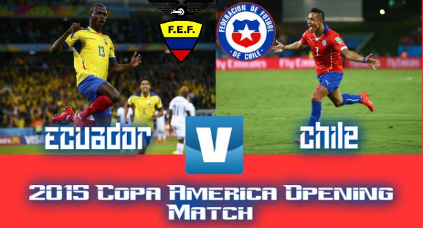 Chile To Square Off With Ecuador To Begin 2015 Copa America