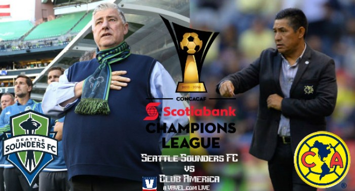 Score Seattle Sounders-Club America In Scotiabank CONCACAF Champions League Quarterfinal (2-2)