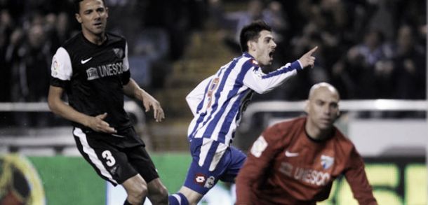 El Málaga, sin ganar en Riazor tras 19 partidos