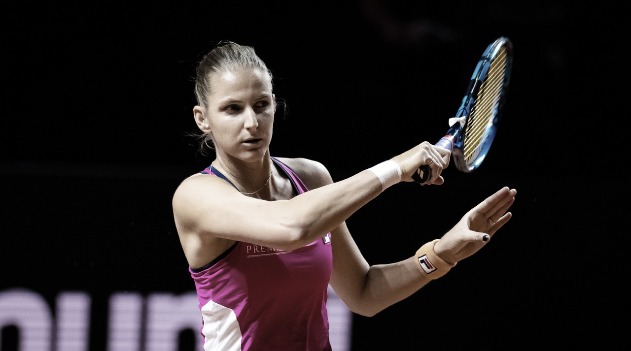 Pliskova vence jogaço contra Kvitova e supera estreia em Stuttgart