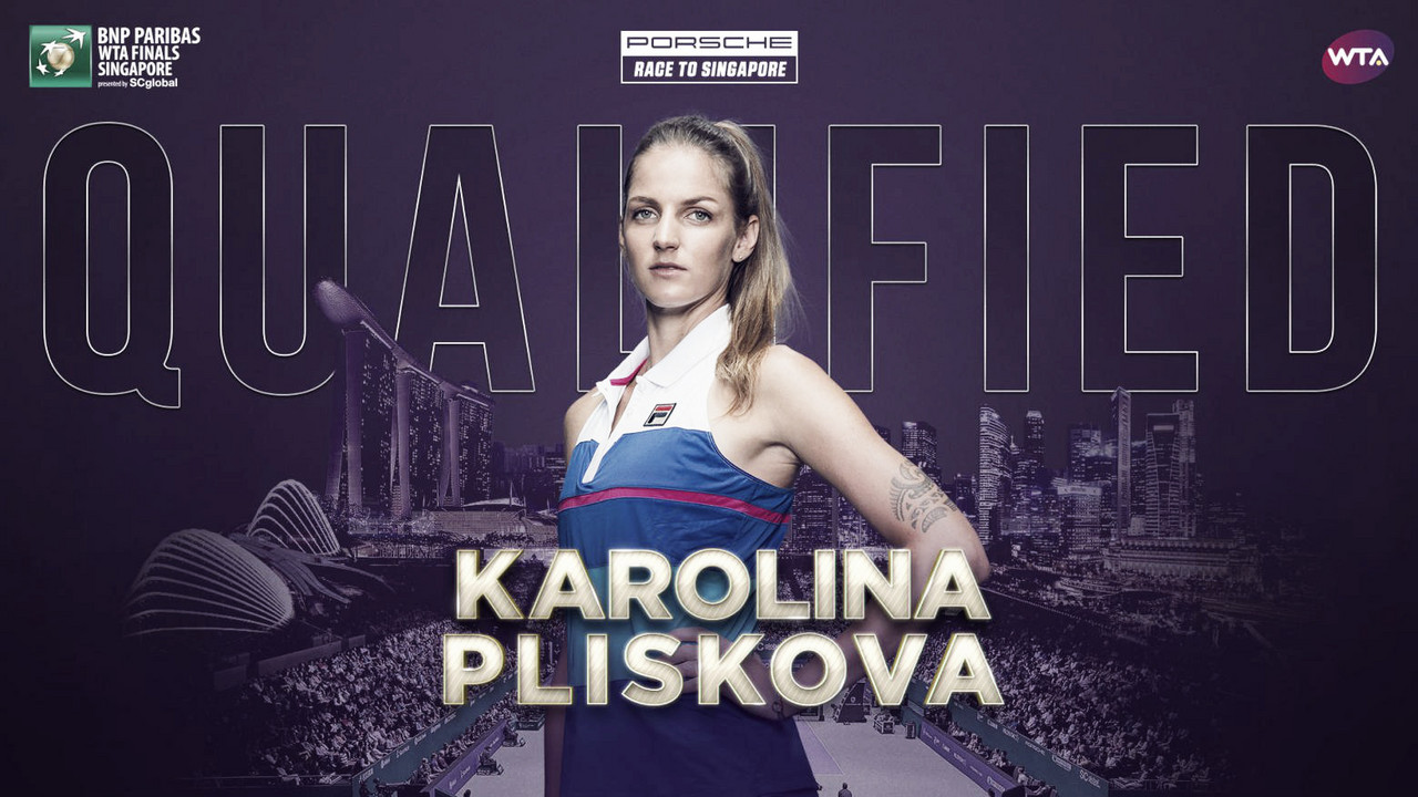 Karolina Pliskova qualifies for WTA Finals