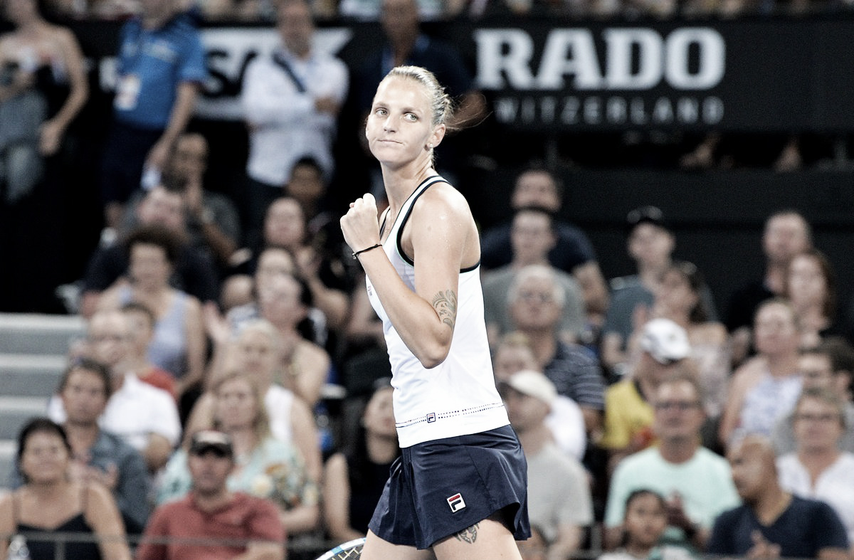 Pliskova derrota Tomljanovic e vai às semis em Brisbane pelo terceiro ano seguido Pliskova derrota Tomljanovic e vai às semis em Brisbane pelo terceiro ano seguido
