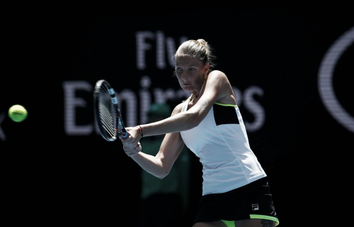 Pliskova sufre para vencer a Goerges Pliskova sufre para vencer a Goerges