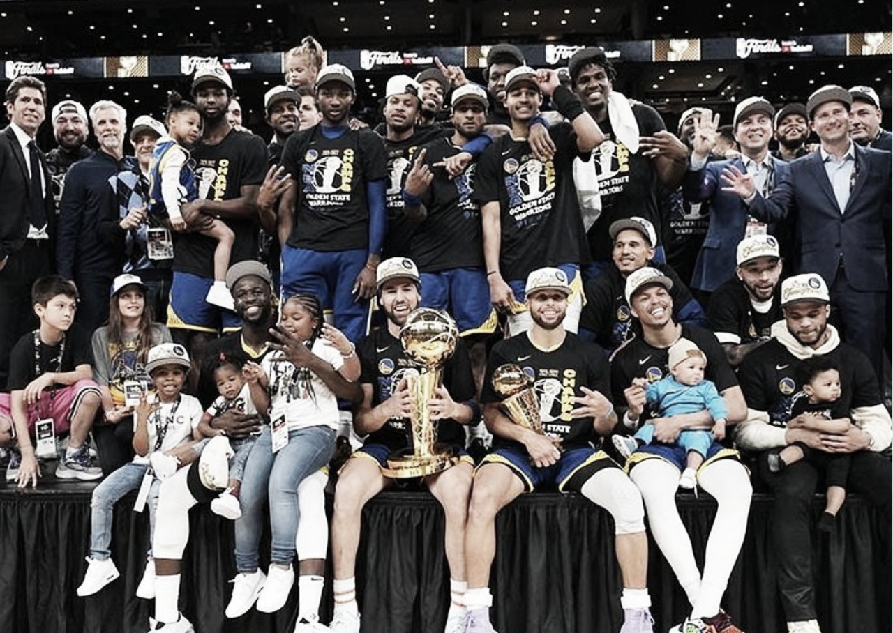 Los Warriors ganaron el anillo de la NBA