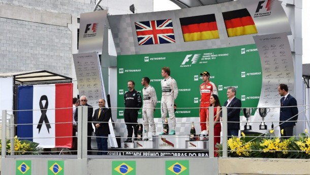 GP Brésil : Rosberg double la mise