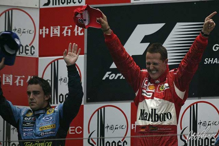 La última gran tarde de Michael Schumacher