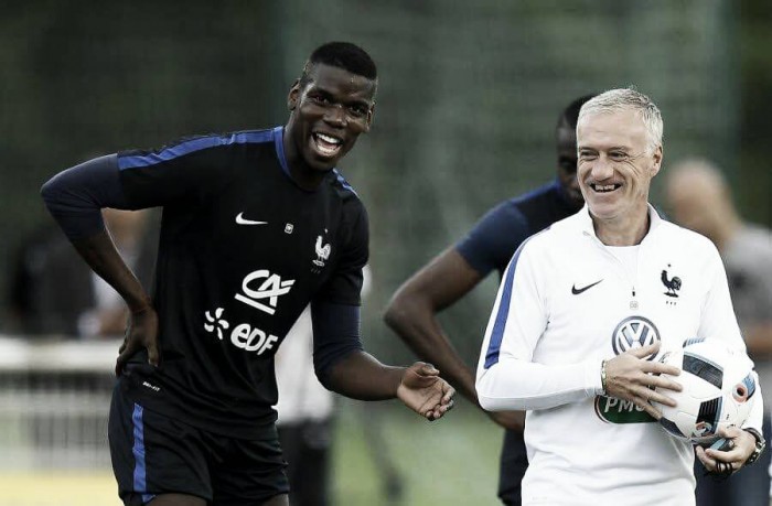 Deschamps lauds Pogba ahead of France's semi-final meeting with Germany