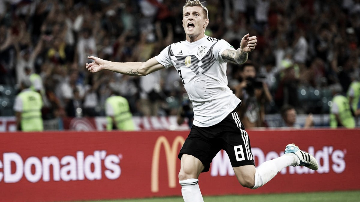 Toni Kroos resucita a la Selección alemana Toni Kroos resucita a la Selección alemana