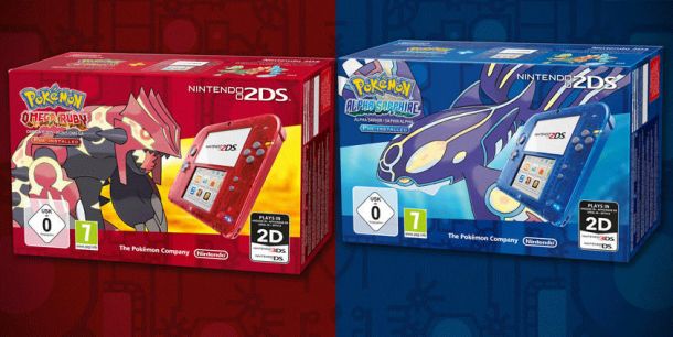 Pokemon Omega Ruby and Alpha Sapphire get unique 2DS console bundles