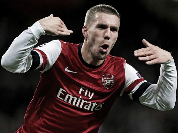 Top Five: Lukas Podolski goals for Arsenal