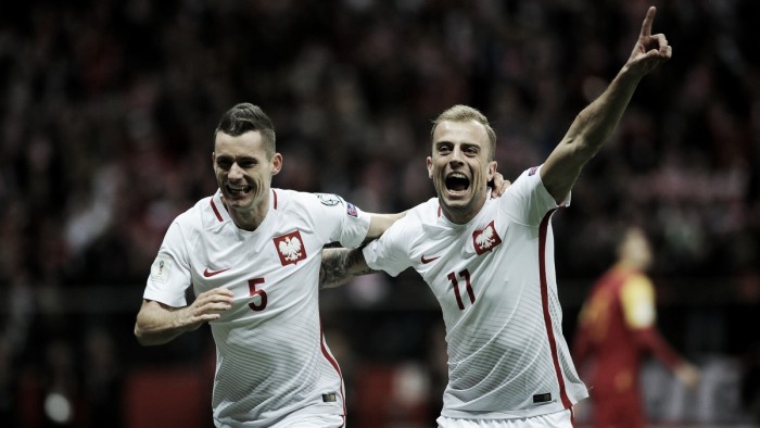 Qualificazioni Russia 2018 - Polonia in Russia con il brivido, Montenegro battuto (4-2)