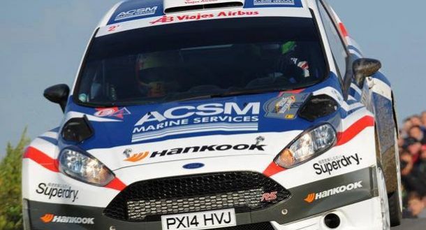 Xevi Pons, a un paso del podio en el Rally Adriático