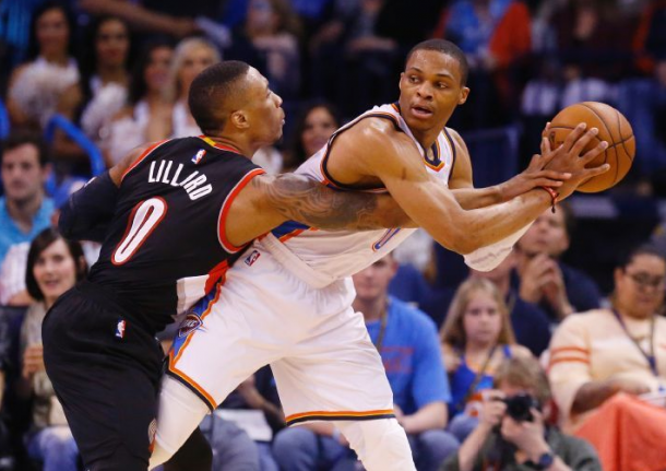 Oklahoma City Thunder Get Much Needed Win Over Portland Trail Blazers