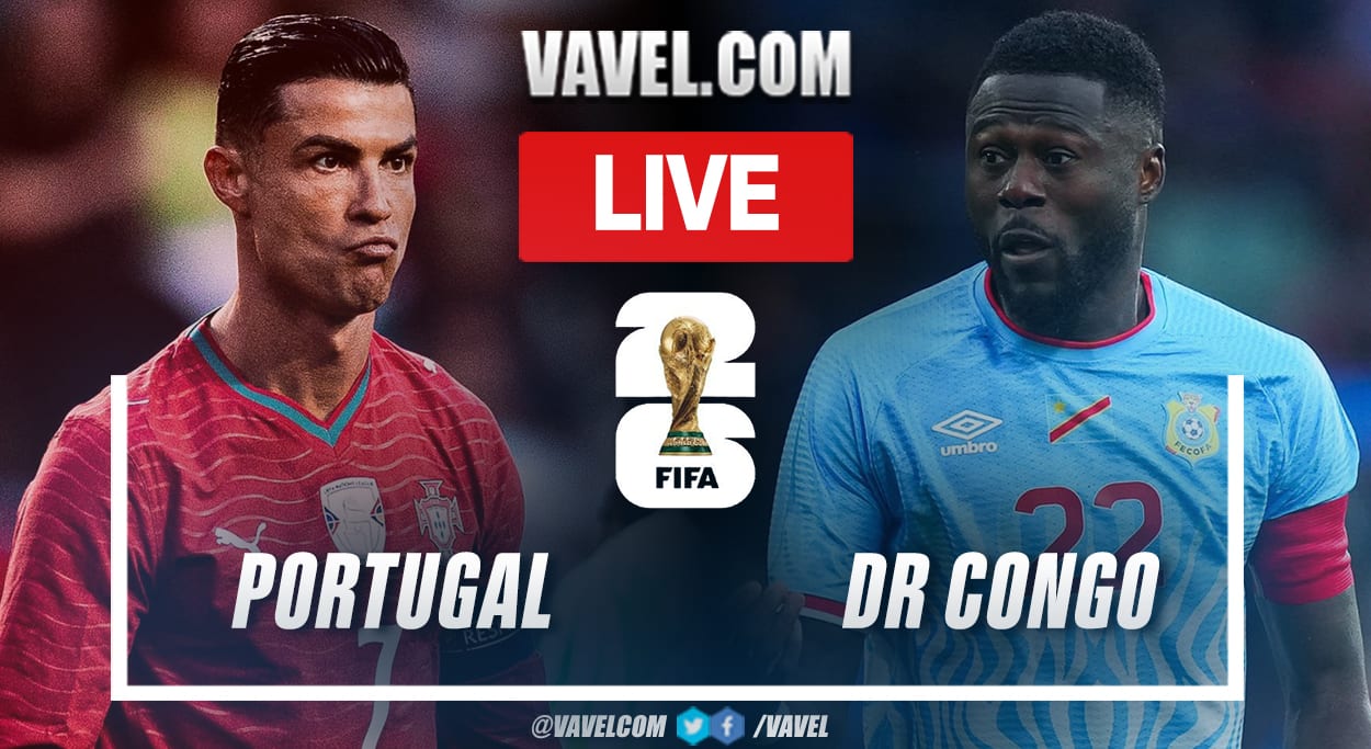 Portugal vs DR Congo LIVE Score: João Neves opens the scoring ⚽ (1-0)