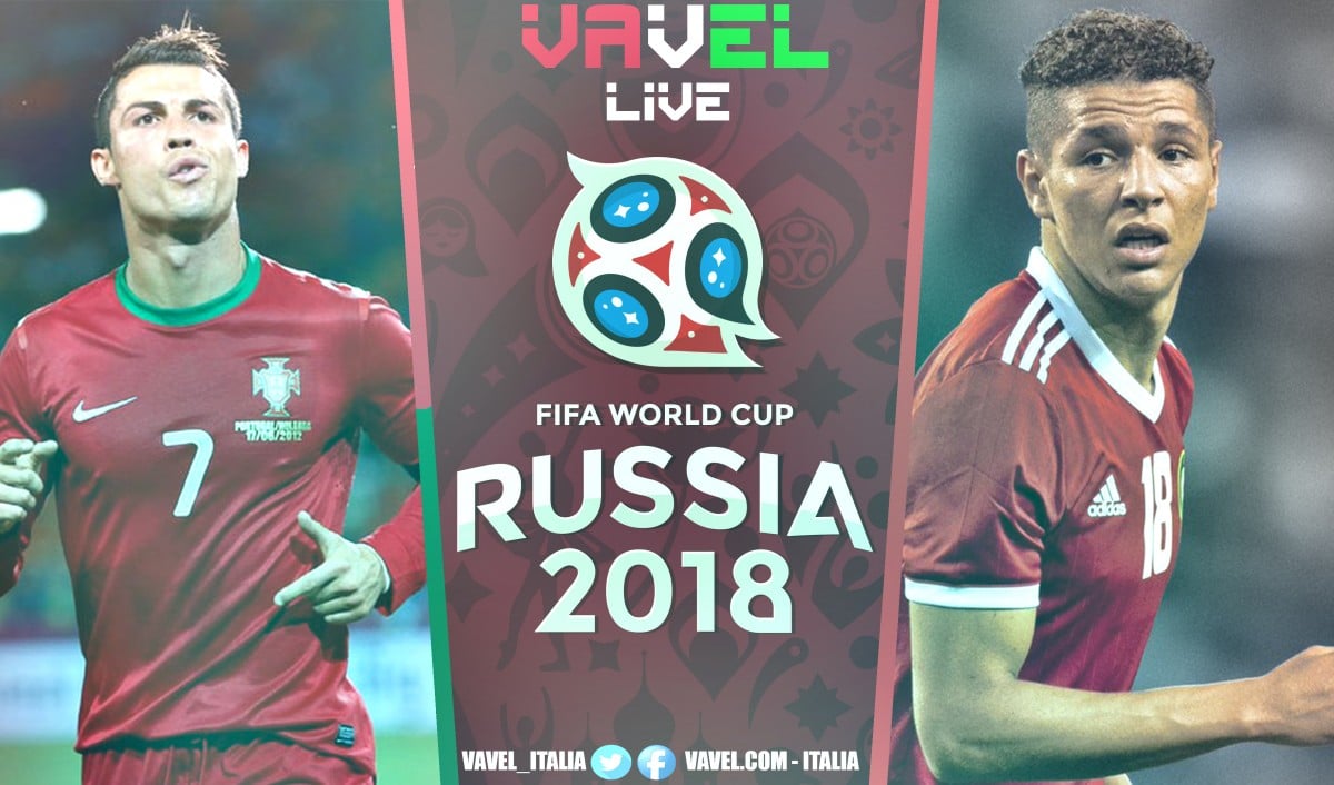 Terminata Portogallo-Marocco, LIVE Mondiali Russia 2018 (1-0): La decide Ronaldo!
