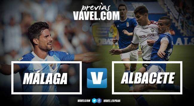 Previa Málaga CF - Albacete Balompié: Rocosa defensa ante efectividad goleadora