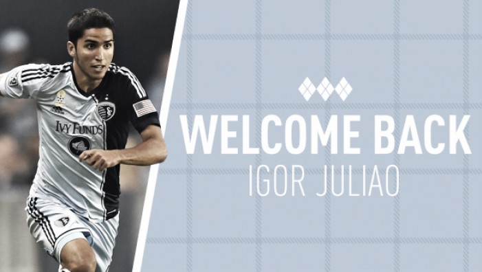 Igor Juliao vuelve a Kansas City