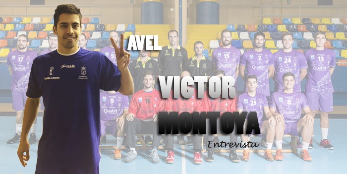 Entrevista. Víctor Montoya: "Cuando estoy haciendo balonmano no pienso en nada más"