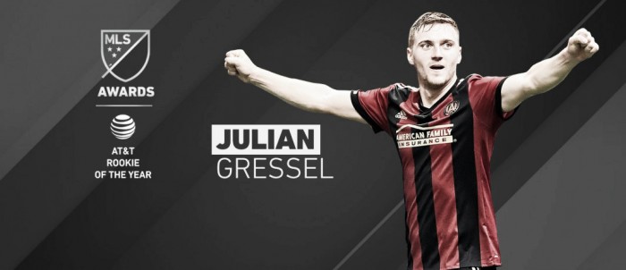 Julian Gressel, MLS Rookie del Año 2017