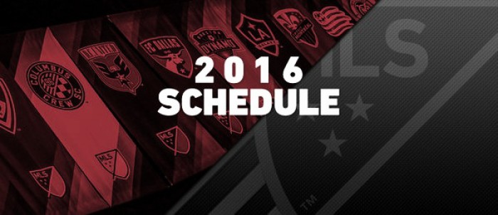 Calendario MLS 2016