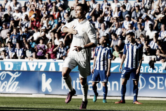 Cristiano Ronaldo guía al Madrid en Mendizorroza