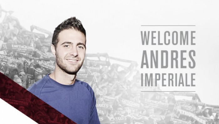 San Jose firma a Andrés Imperiale