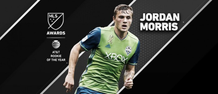 Jordan Morris, MLS 'Rookie' del año 2016