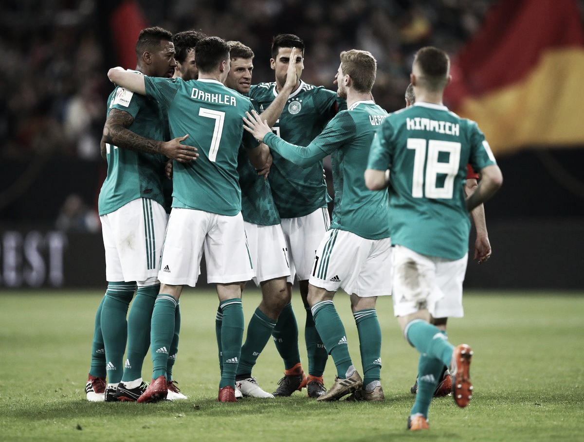 Alemania y España pactaron a un gol