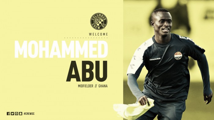 Columbus Crew firma a Mohammed Abu