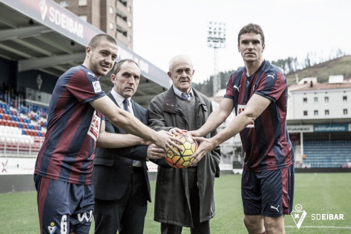 Ansotegi y Radosevic son presentados como nuevos jugadores del Eibar