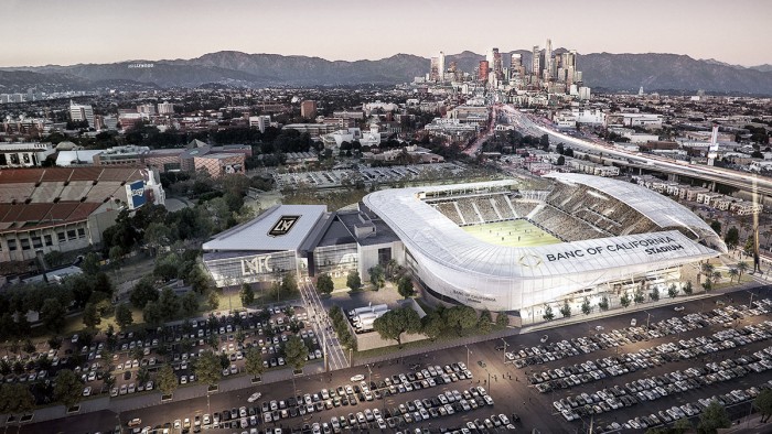 Los Angeles FC presenta en sociedad a su estadio