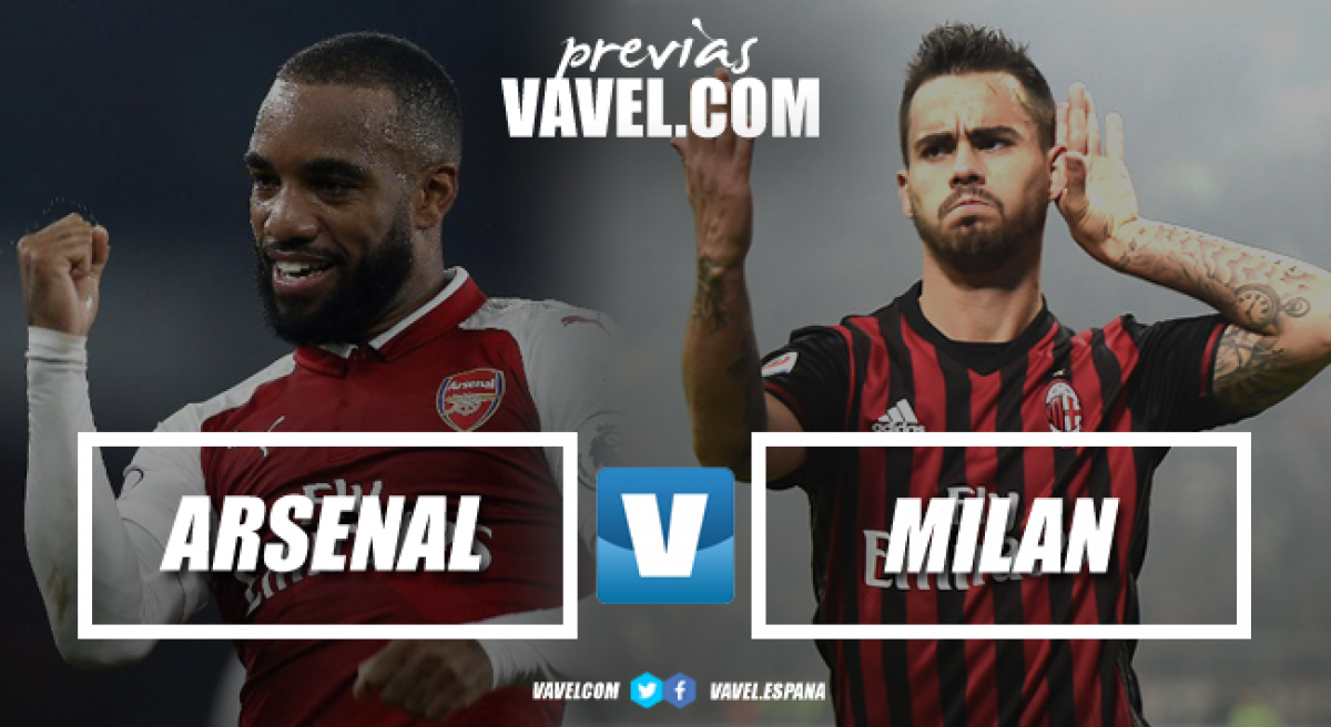Previa
Arsenal VS AC Milan: remontar o morir