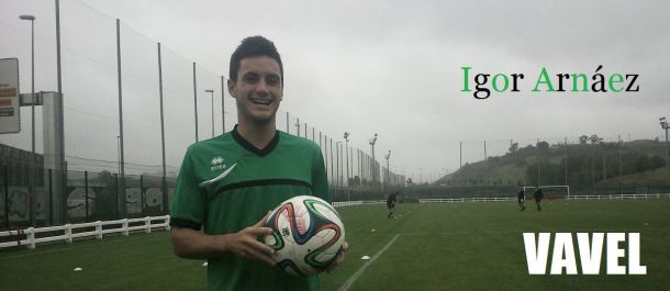 Entrevista. Igor Arnáez: "Para mí no había mejor sitio en Vizcaya que el Sestao" Entrevista. Igor Arnáez: "Para mí no había mejor sitio en Vizcaya que el Sestao"