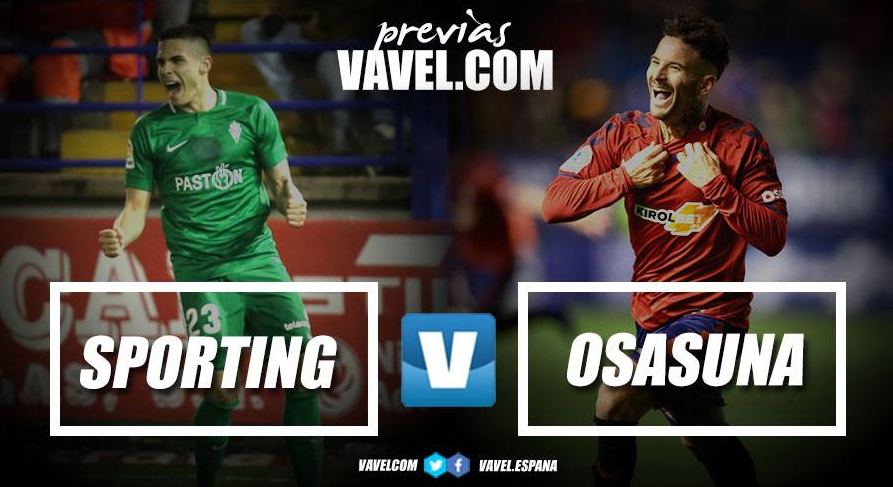 Previa Sporting - Osasuna: partido con aroma a primera