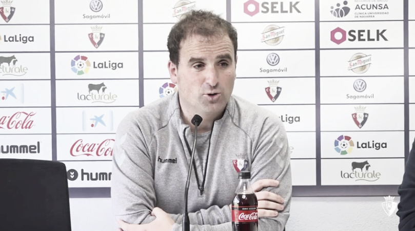 Jagoba Arrasate: "Es un partido especial" Jagoba Arrasate: "Es un partido especial"