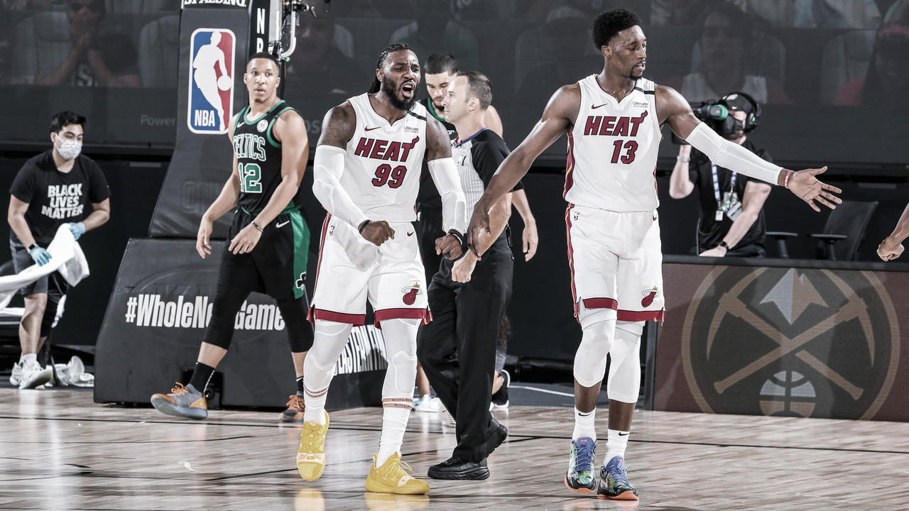 La defensa de los Heat se lleva la primera victoria de las Finales