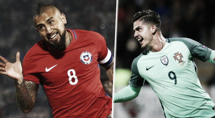 Confederations Cup 2017 - Portogallo e Cile, penultimo passo