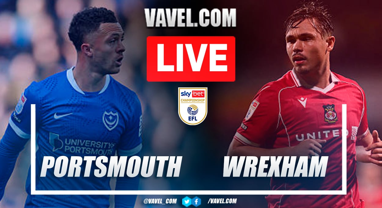 Portsmouth vs Wrexham LIVE Score Updates: Substitution due to injury (0-0)