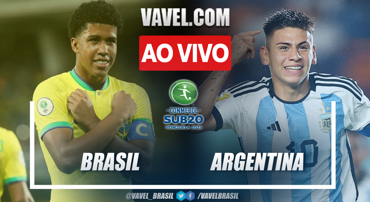 Brasil vs Argentina AO VIVO (0-0) | 24/01/2025