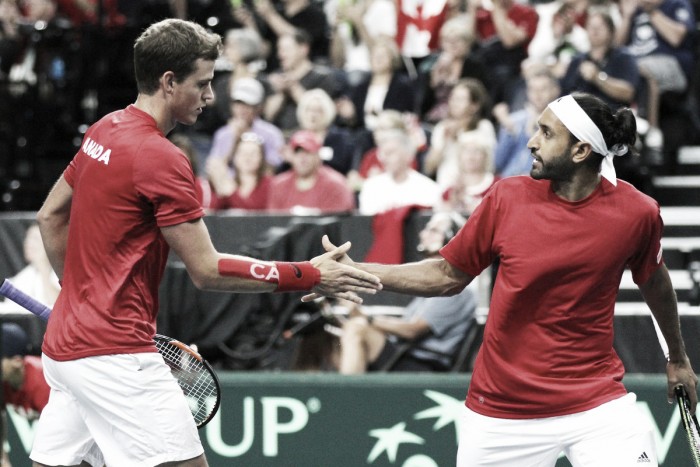 Davis Cup: Canada clinch 2017 world group spot with doubles victory