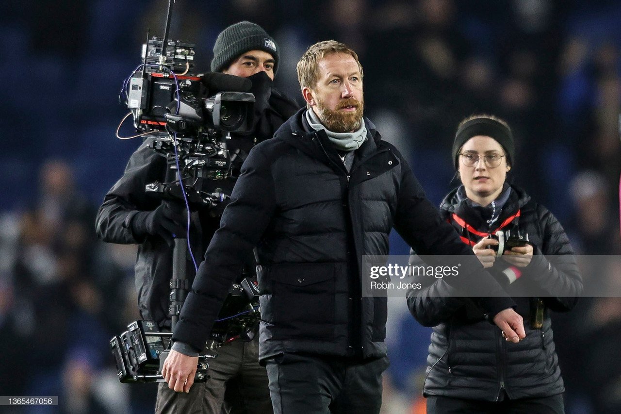 Graham Potter relishes chance to face 'world class' Cristiano Ronaldo as Brighton prepare for Manchester United