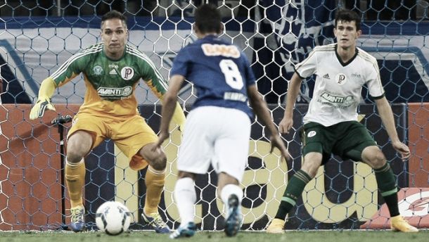 Com boas defesas e falha no gol sofrido, Prass sai frustrado após empate com o Cruzeiro