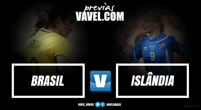 Brasil e Islândia medem forças pela primeira vez na história do futebol feminino