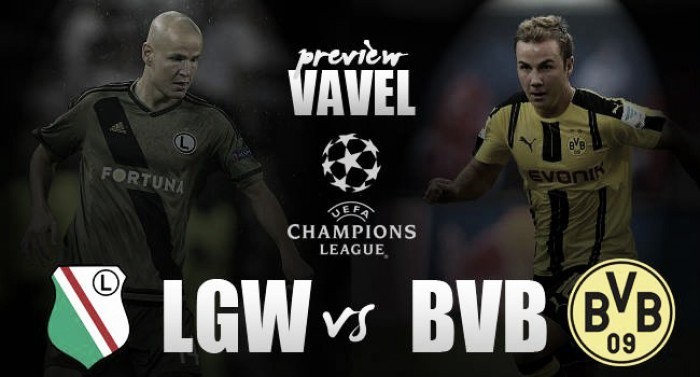 Champions League: Legia vs Dortmund, passeggiata di salute per i tedeschi?